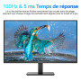 KOORUI E2412F 24 Pouces Ecran PC, FHD 1920 x 1080 100Hz Moniteur HDMI 1.4, Eye Care, inclinable de -5° à 15°, VESA 100 x 100mm