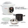 Moulinex, Cookeo Multicuiseur intelligent 6L, 150 recettes intégrées, Cuisson sans surveillance, Ecran intuitif, Guide de cuisso