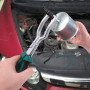 Glarks Lot de 3 pinces de tuyau de carburant de 20,3 cm, clip de serrage et pliants de déconnexion à 80 degrés pour l'entretien 