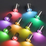10 Pcs Mini Lumières LED pour Maison de Poupée, Mini Lampe Led avec Batterie, Lumières à Faire Soi-Même, Petite Lampe LED pour B