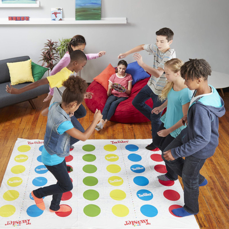 Jeu Hasbro Games Twister Air Avec Bracelets Et Chevillières, 8 Ans Et Plus 1500139p Jeu Hasbro Games Twister Air Avec Bracelets Et Chevillières, 8 Ans Et Plus 1500139p