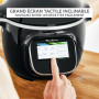 Moulinex Cookeo Touch Wifi Multicuiseur intelligent haute pression + moule à gâteaux 18 cm, 6 L, Ecran tactile, 250 recettes int