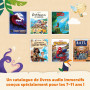 Lunii - Pack baladeur Audio FLAM + Coque antichocs et de Protection Officielle Verte – boîte à Histoires pour Enfant dès 7 Ans -