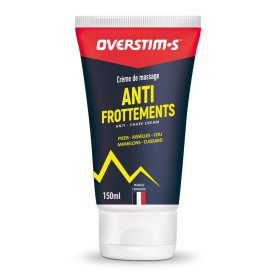 Overstim.s - Crème Anti-Frottements (150ml) - Activités sportives - Protège efficacement des frottements (cuisses, aisselles, co
