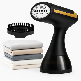 Défroisseur Vapeur Portable 1500W – Réservoir 300ml – Chauffe Rapide & Compact – Défroisseur à Main Puissant pour Vêtements, Che