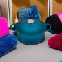 Le Creuset Cocotte Signature en Fonte Émaillée avec Couvercle, 24 cm, Ronde, 4,2 L, 4,305 kg, Deep Teal, 21177246422430