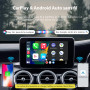Sunweyer Adaptateur sans Fil CarPlay 2025 Android Auto Streaming Box SW12 avec Netflix, Youtube, Hulu, Installation de l'applica