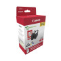 Canon PG-585XL / CL-586XL Genuine Ink Cartridges, Pack of 2 (1x Black, 1x Colour), Includes 50 Sheets of 4x6 Photo Paper - Compa