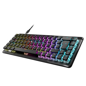 Roccat Vulcan II Mini Air – Clavier Gaming Optique et Mécanique 65 %, Fonctionnalités sans Fil et Bluetooth Complètes, Éclairage