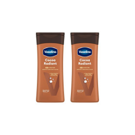 Vaseline Intensive Care Cocoa Radiant - Lotion pour le corps - Soin quotidien hydratant, idéal pour les peaux sèches - Formule r