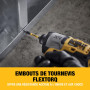 DEWALT EXTREME Jeu de vissage FlexTORQ (37 pièces), DT70731T-QZ