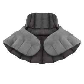 UNCN Coussin Chauffant Micro-onde pour le Cervical | 45×26CM | Bouillotte Micro-Onde Noyau de Cerise Graine de Lin | Tissu ultra