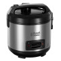 Russell Hobbs Cuiseur de Riz [2en1 - Simple & Rapide] Classic (1,2L, Panier Vapeur, Couvercle Verrouillable, Maintien au Chaud A