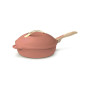 COOKUT - La Fabuleuse poêle 8 en 1 - "PETIT MODELE 24 cm" – Un seul ustensile qui remplace poêle, casserole, sauteuse, cocotte -