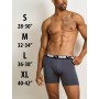 PUMA 4 Pack Active Stretch Boxer Briefs Boxeur ajusté Homme