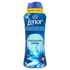 Lenor Parfum De Linge En Perles, Environ 41 Lavages (495g), Parfum Envolée d'Air, Jusqu'à 12 Semaines de Fraîcheur Continue, Mêm