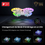 Ameta Morpho Drone avec Camera pour Enfant, 1080P FPV Mini Drones avec Module STEM/ 32 Lumière RGB/Vol Circulaire/Flip 3D/ Vol d
