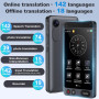 SCZND Traducteur Vocal Instantané, Traducteur Vocal Instantané Sans Connexion avec 142 Langues, Traducteur Photo/WIFI/Sans Wifi/