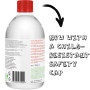 Huile minérale de qualité alimentaire Materialix - convient pour le bois, le bambou, la pierre, l'ardoise, les cosmétiques, les 