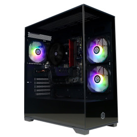 CyberpowerPC Wyvern Gaming PC - AMD Ryzen 5 8400F, Nvidia RTX 5060 8GB, 16GB RAM, 1TB NVMe SSD, 650W 80+ PSU, Wi-FI, Windows 11,
