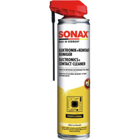 SONAX Produit de nettoyage pour contacts Électroniques (400 ml) nettoyant rapide pour connecteurs et composants électriques | Ré