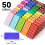 Shuttle Art Pate Polymere, 50 Couleurs Polymere Clay 19 Outils 10 Types Accessoires