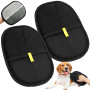 WJMY Lot de 2 gants magnétiques réutilisables pour enlever les poils d'animaux de compagnie, principe électrostatique, brosse à 