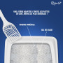 RIGA - Rigalit Fine - Litière Pour Chat - Gel De Silice - Origine Minérale - Hyper Absorbante - Neutralise Odeurs Et Bactéries -