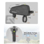 ROCKBROS Sacoche de Cadre, Tube Supérieur Étroite pour VTT, Vélo de Course, Électrique - Environ 1,1 L