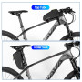 ROCKBROS Sacoche de Cadre, Tube Supérieur Étroite pour VTT, Vélo de Course, Électrique - Environ 1,1 L