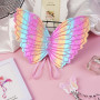 AUYAO Deguisement Papillon Fille Papillon Costume de Fée Papillon, Papillon Ailes Enfants Ailes Papillon, Cape Papillon Costume 