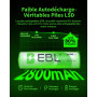 EBL 8PCS AA Piles Rechargeables Ni-MH 2800mAh Plus Haute Capacité, Piles AA R6 Rechargeables avec boîtes de Piles, Écologique et