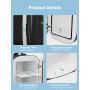 Mini Frigo de Chambre 5L, USB/AC/DC Brancher, Pour Voiture 12V 240V pour Camping, Petit Skincare Réfrigérateur Comestique Silenc