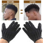 ARJDXDP Twist Curl Eponge,Double Side Deux en Un Twist Magic Hair éponge, 4 pièces de brosse éponge ovale pour cheveux bouclés a