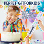 DTKID Montre Enfant Garçons,Filles, Montre pour Enfant avec Cadran Tournant, Étanche 30 M, Mode 12/24 Heures, Adaptée Aux Enfant