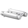 MUNGHOK 4 Pieces Charnière de Porte Inox, Battante Charniere Porte Lourde 75 mm, Charniere avec Vis de Montage pour Salon, Café,