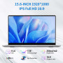 Ordinateur Portable 15,6 Pouces 8 Go RAM 256 Go SSD N4000 Processeur Écran IPS Full HD PC Portable Win 11 WiFi 5 BT Mini HDMI Ch