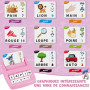 Joozmui Jouet Fille 3-8 Ans, Jeux Educatif 3-9 Ans Cadeau Garcon 3-10 Ans Apprendre a Lire Jouet Enfant 3-12 Ans Garçon Jeux de 