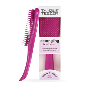 Tangle Teezer Ultimate Detangler Brosse à Cheveux Démêlante pour Cheveux Secs et Mouillés, Picots à 2 Niveaux, Réduit la Casse e