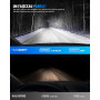NOVSIGHT Ampoule H11 LED - 1:1 Taille Design 24000LM 6500K Blanc Puissant H11 LED 500% Luminosité Kit de Conversion Halogène Amp