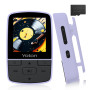 Yoton Lecteur MP3 Baladeur avec Bluetooth 5.2, 64 Go de mémoire, Radio FM, Enregistrement Vocal, contrôle du Volume indépendant,
