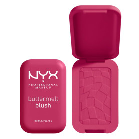 NYX PROFESSIONAL MAKEUP - Blush en Poudre, enrichi en beurre de mangue, beurre d'amande & beure de karité - Texture Fondante - F