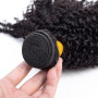 Tissage Naturel Cheveux Humain Afro Kinky Curly Human Hair Bunldes 4B 4C Meche Bresilienne Vierge Remy Cheveux Humains Tissage B
