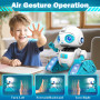 Subtail Robot Enfant Jouet - Robot Télécommandés Rechargeables avec Veilleuse Projecteur Ciel Etoile - Jouet Enfant 3 4 5 6 Ans 