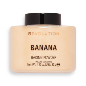 Makeup Revolution, Loose Baking Powder, Poudre, Banana, 32g