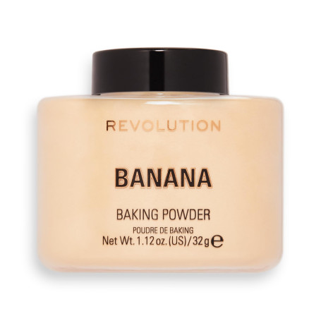 Makeup Revolution, Loose Baking Powder, Poudre, Banana, 32g