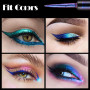6 couleurs Caméléon Liquid Eyeshadow Metallic Glitter Shimmer Eye Shadow Set Longue Durée Imperméable Multichrome Ombres à Paupi