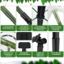 Sapin Lumineux Exterieur, Afenau Sapin de Noël Lumineux Extérieur, Imperméable Deco Noel Exterieur Solaire, Decoration Noel Exte