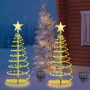 Sapin Lumineux Exterieur, Afenau Sapin de Noël Lumineux Extérieur, Imperméable Deco Noel Exterieur Solaire, Decoration Noel Exte