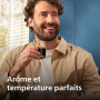 Philips Série 5400 Machine Expresso - Café à Grain - LatteGo Mousseur à Lait, 12 Spécialités de Café, Affichage Intuitif, 4 Prof
